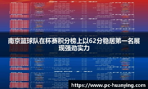 南京篮球队在杯赛积分榜上以62分稳居第一名展现强劲实力